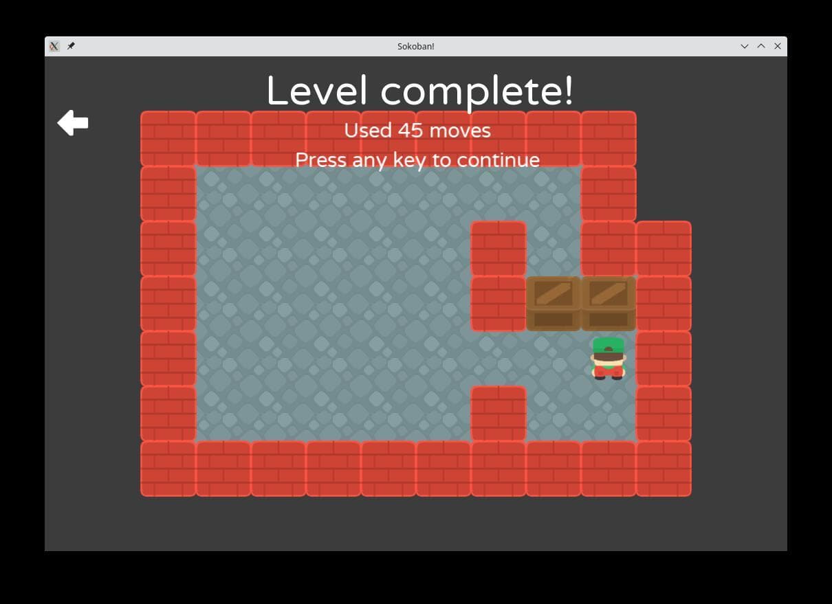 Sokoban! (aleok) screenshot 2