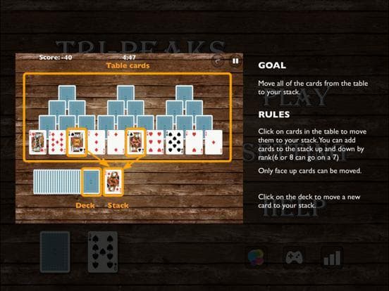 Solitaire Tri-Peaks Go screenshot 6