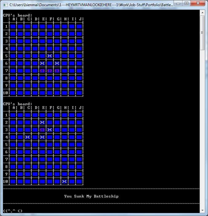 Battleships (itch) screenshot 3