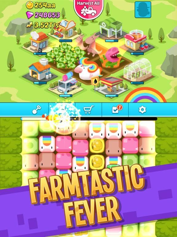 Pocket Farmery: Idle Pop Farm screenshot 2
