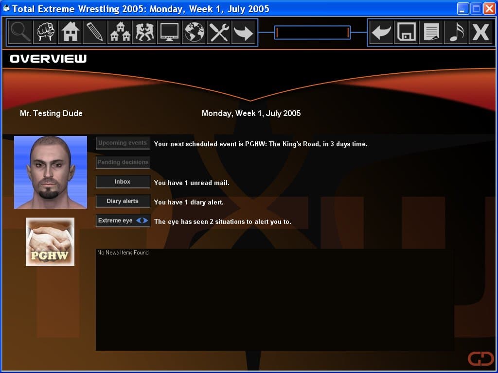 Total Extreme Wrestling 2005 screenshot 2