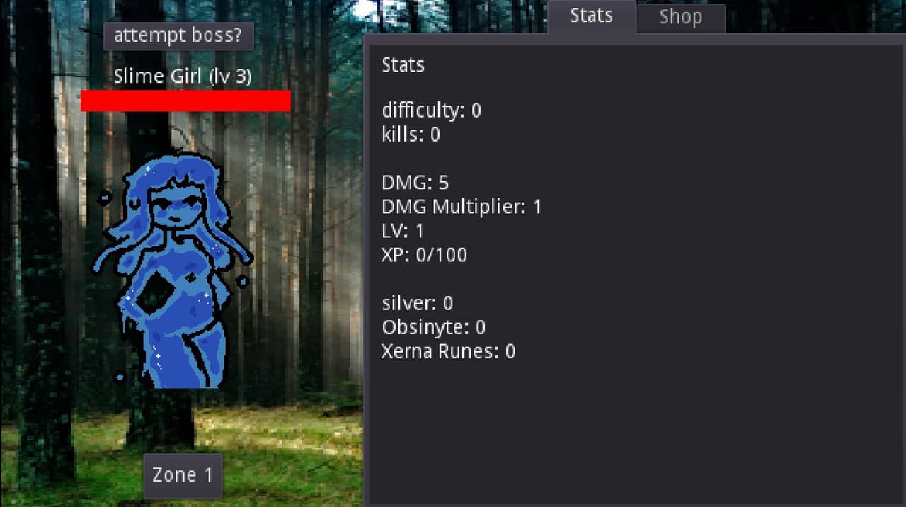 Girl Clicker! screenshot 2