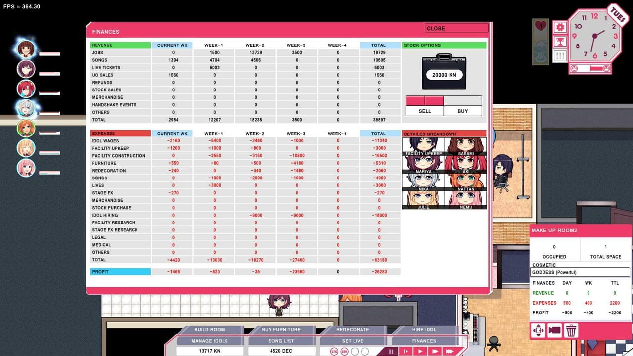 Shining Song Starnova: Idol Empire screenshot 2
