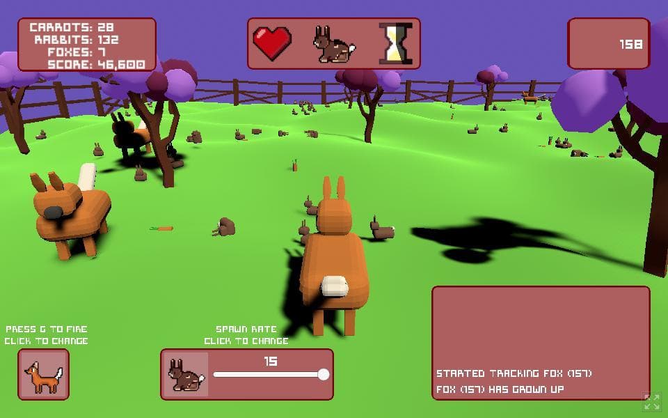 Untitled Rabbit Fox Game screenshot 2