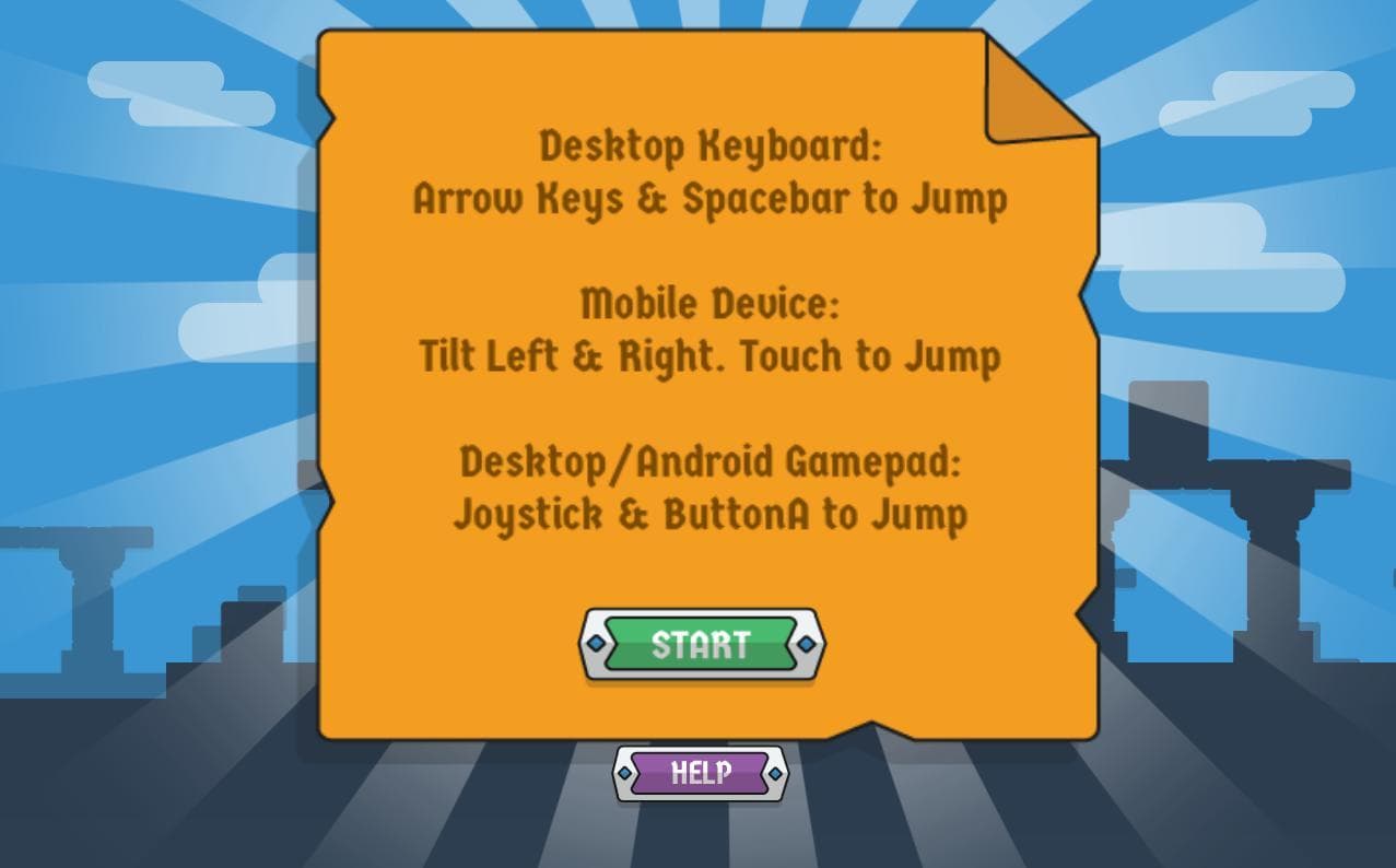 Sticker Knight Platformer screenshot 4