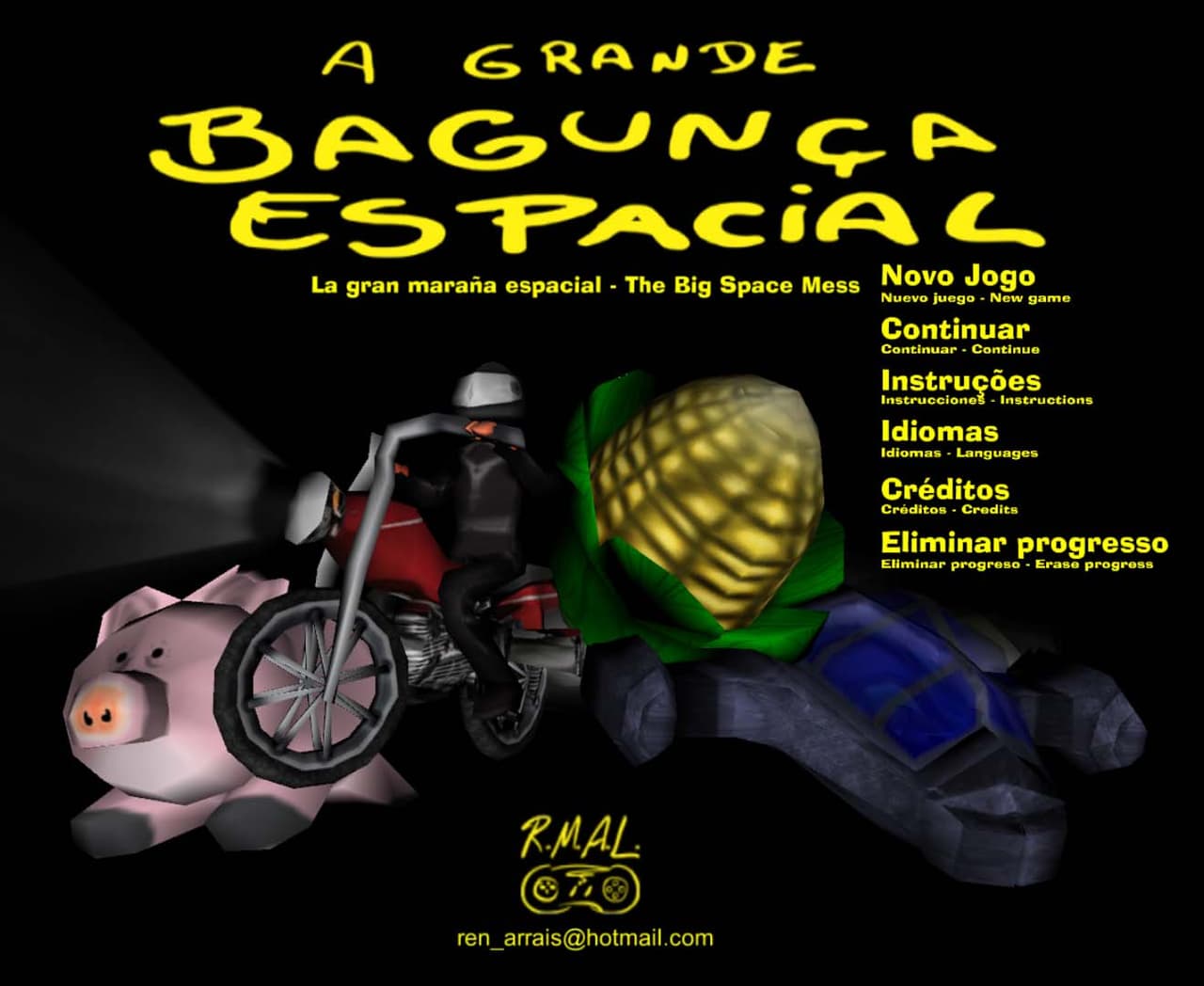 A grande bagunça espacial - The big space mess screenshot 2