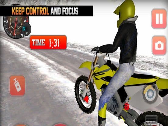 Xtreme Snow Bike Rider screenshot 3