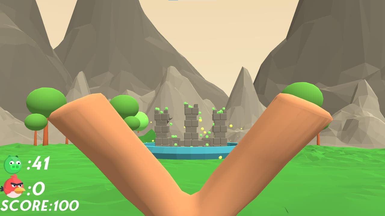 VeryAngryBirds3D screenshot 2