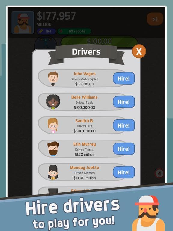 Idle Taxi Capitalist Tycoon screenshot 3