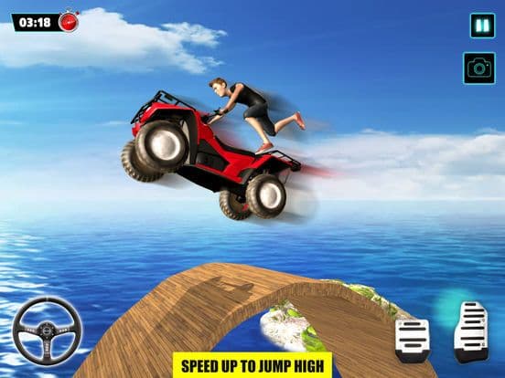 ATV Quad Bike Stunt Racing Sim screenshot 4