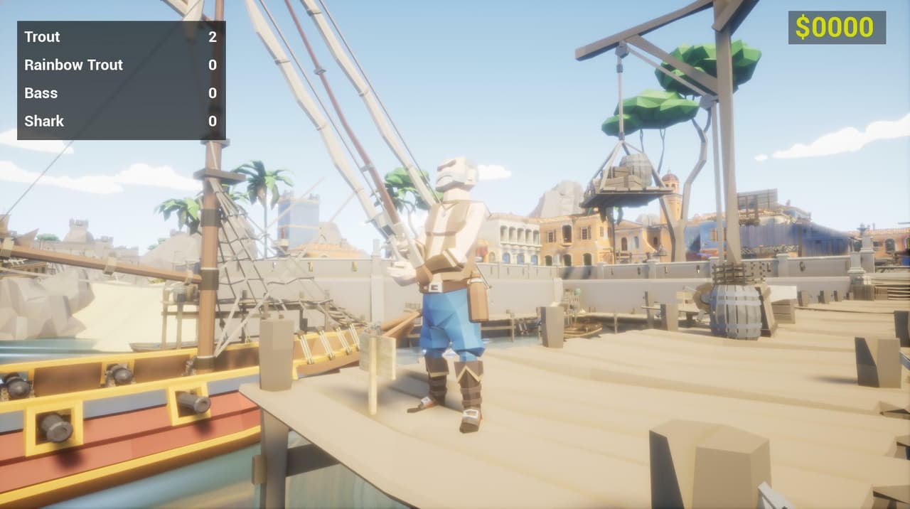 Polygon: DOCK FISHER screenshot 3