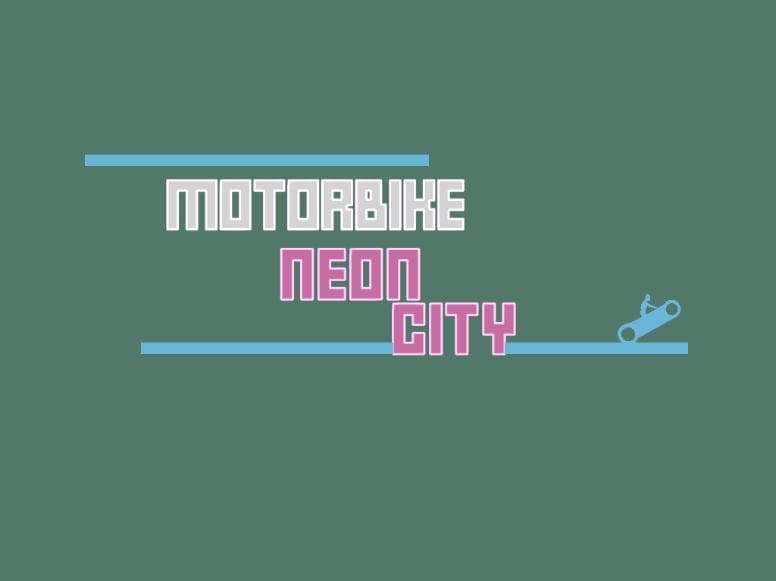 Motorbike Neon City screenshot 2