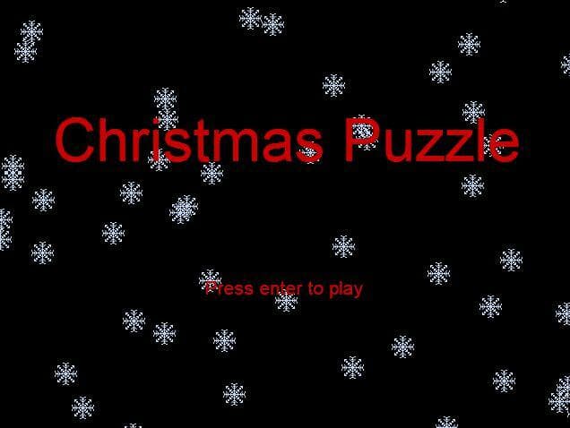 Christmas Puzzle (itch) (Pete, the Pierro)