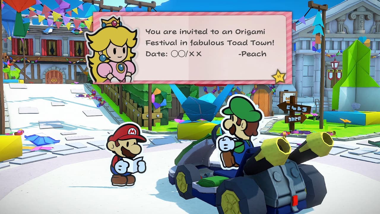 Paper Mario: The Origami King screenshot 2