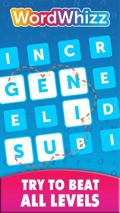Word Whizz – find & swipe words, brain training! screenshot 5