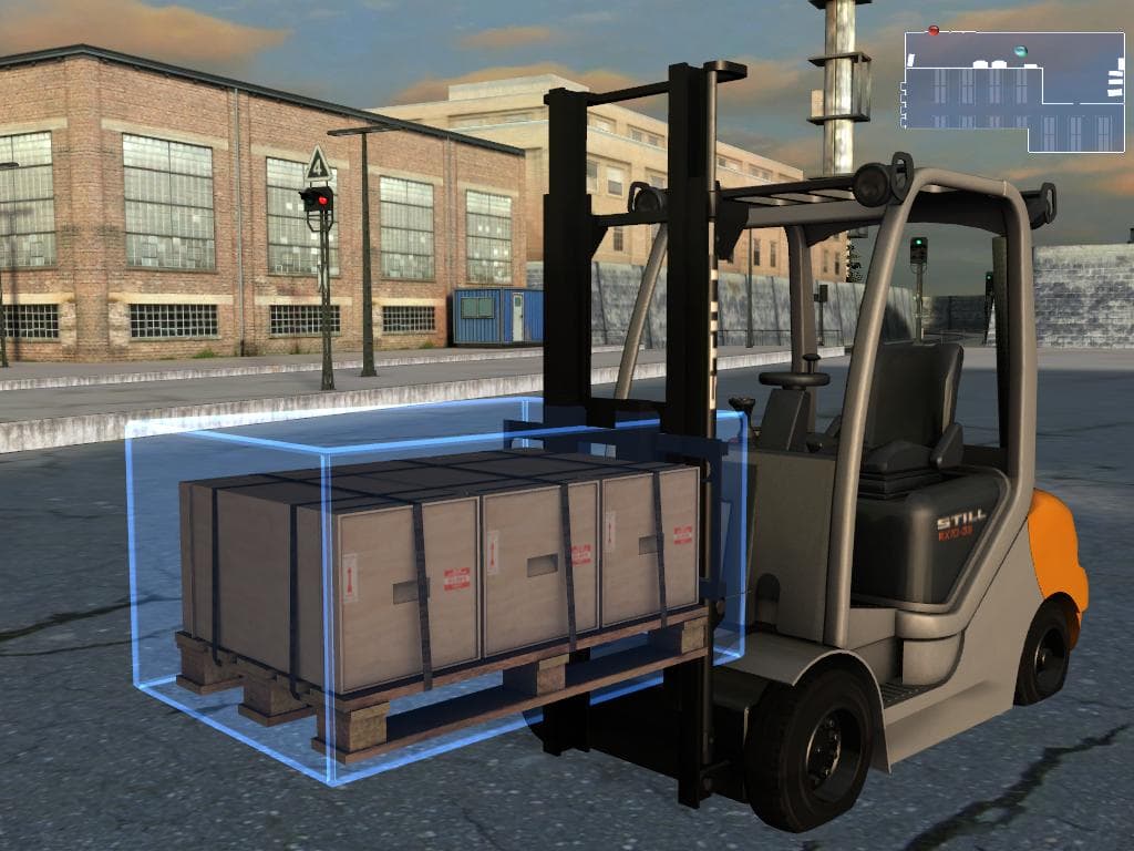 Forklift Truck Simulator 2009 screenshot 4