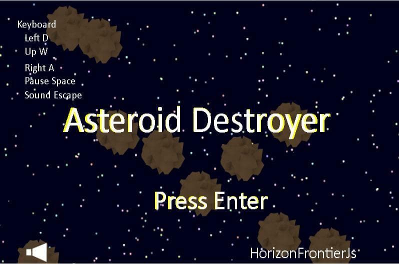 Asteroid Destroyer (DunoCgame) screenshot 2