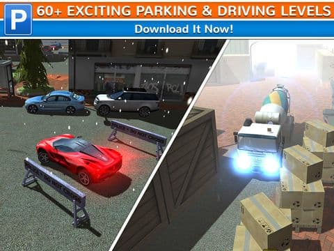 City Driving Test Car Parking Simulator - Real Weather Racing Sim Run Race Games