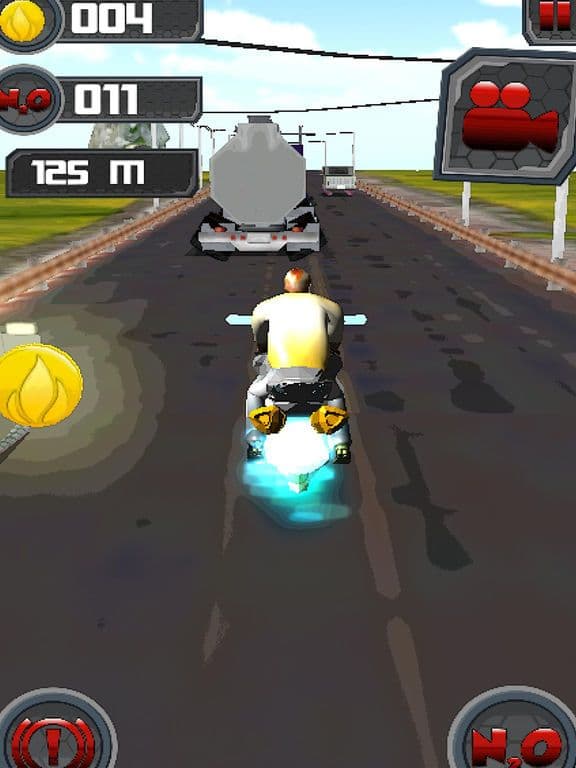 Hovercraft Bike Takedown - Super Speed Highway Crash