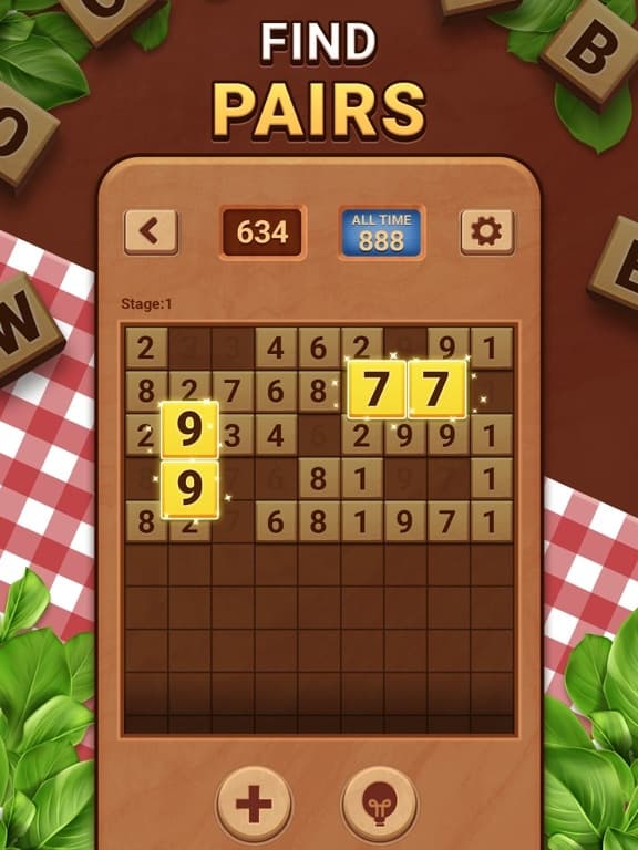 Woodber - Classic Number Game screenshot 2