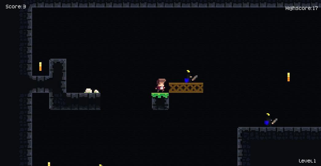 2D Platformer: Under Woods