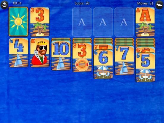 Summer Solitaire. screenshot 2