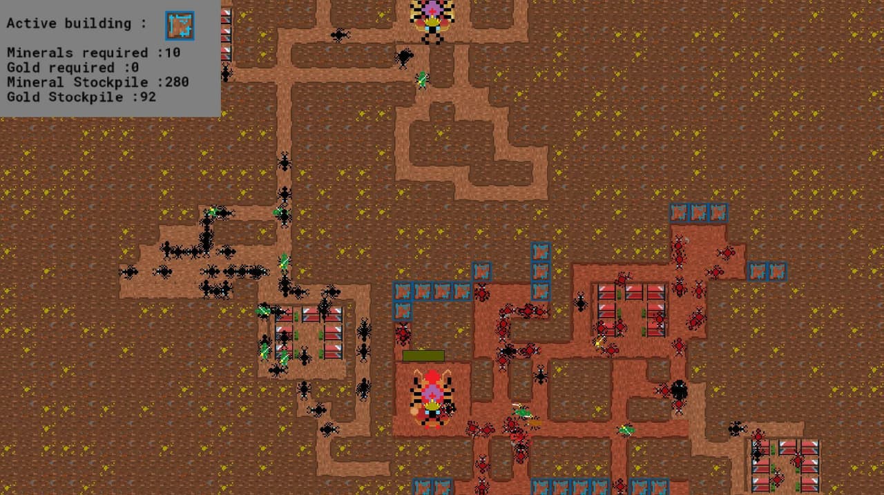 Ants Are Awesome - LD48 (Deeper and Deeper)