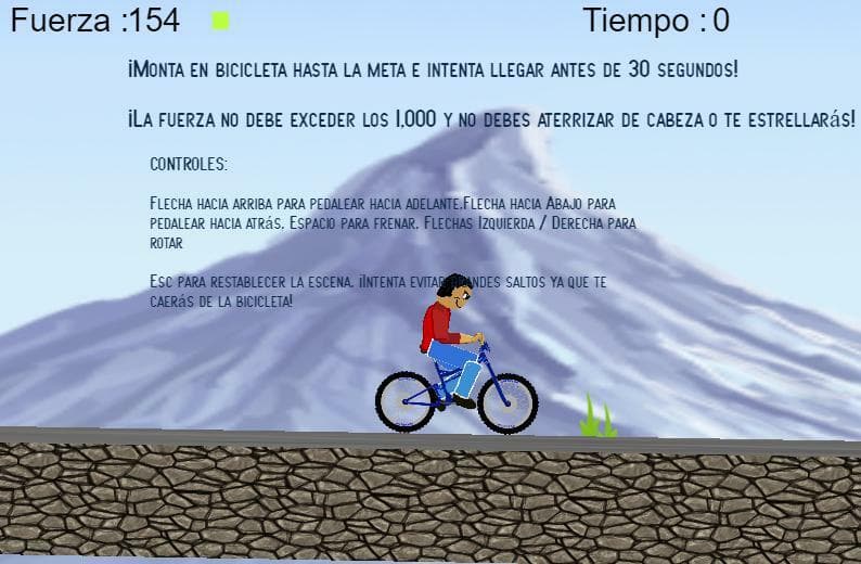 Bicycle Plummeting screenshot 3