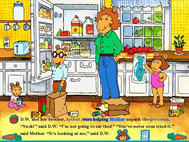 D.W. The Picky Eater screenshot 2