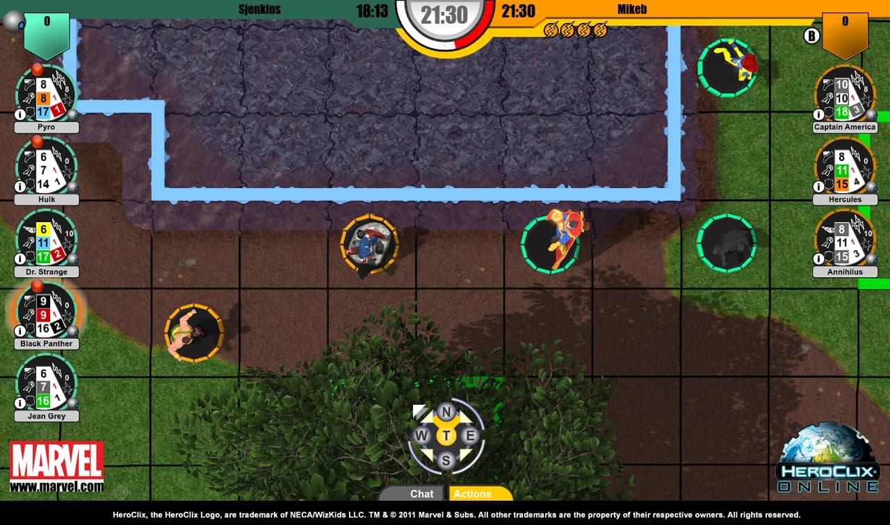 HeroClix Online screenshot 3