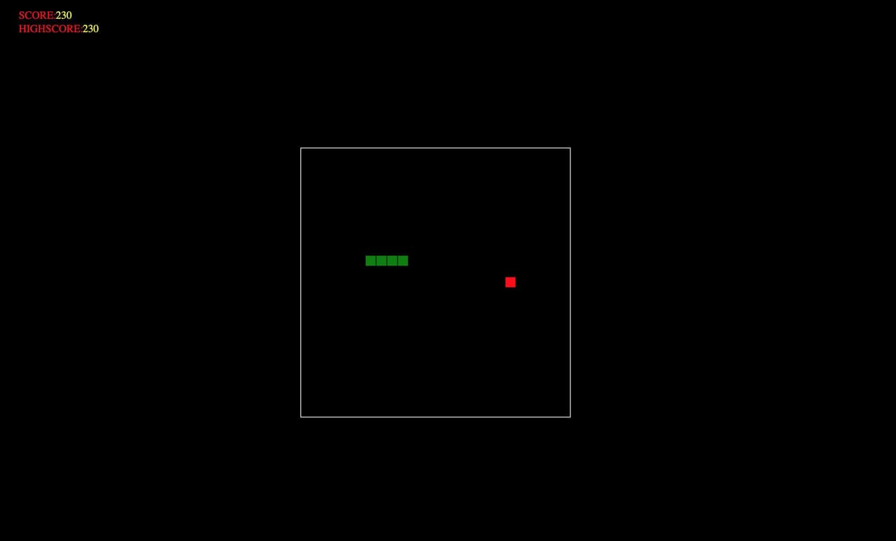 Classic Snake Game (itch) screenshot 3