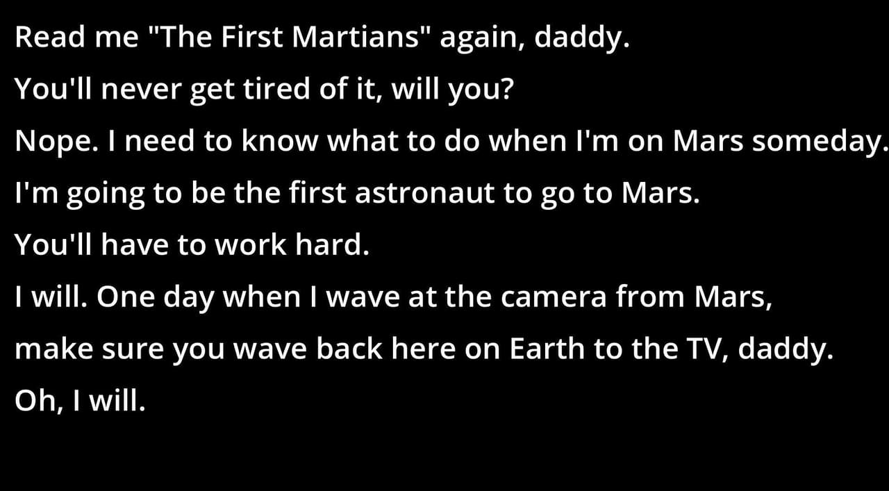 The First Martians