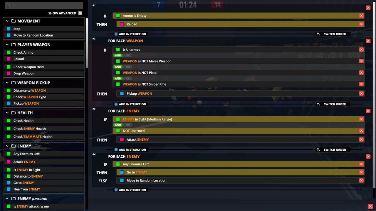DumbBots (itch) (Mike Hall) screenshot 3