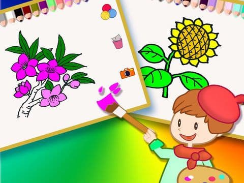 ABC Coloring Book 19 - Painting for the Flower screenshot 3