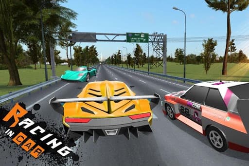 Drift Car City Racing Traffic screenshot 2