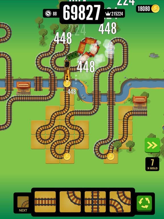 Gold Train FRVR - Railway Maze screenshot 3