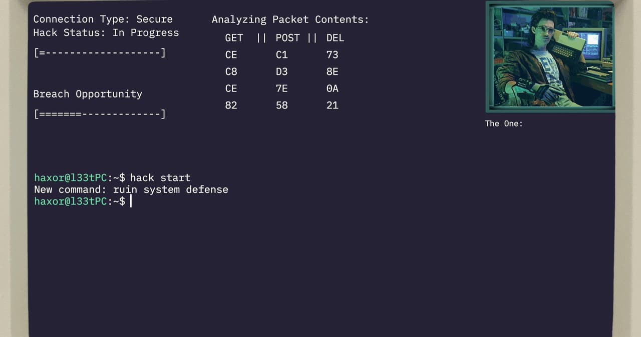 Uber Hax0r Simulator screenshot 2