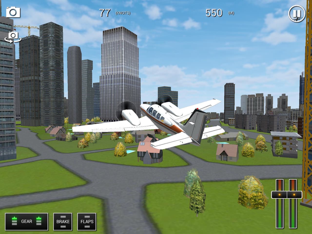 Flight Sim BeachCraft City screenshot 4