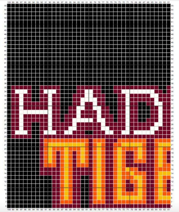 Hades Tigers Cross-Stitch Logo screenshot 3