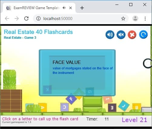CramFLASH Real Estate Licensure 40 Random Flashcards App