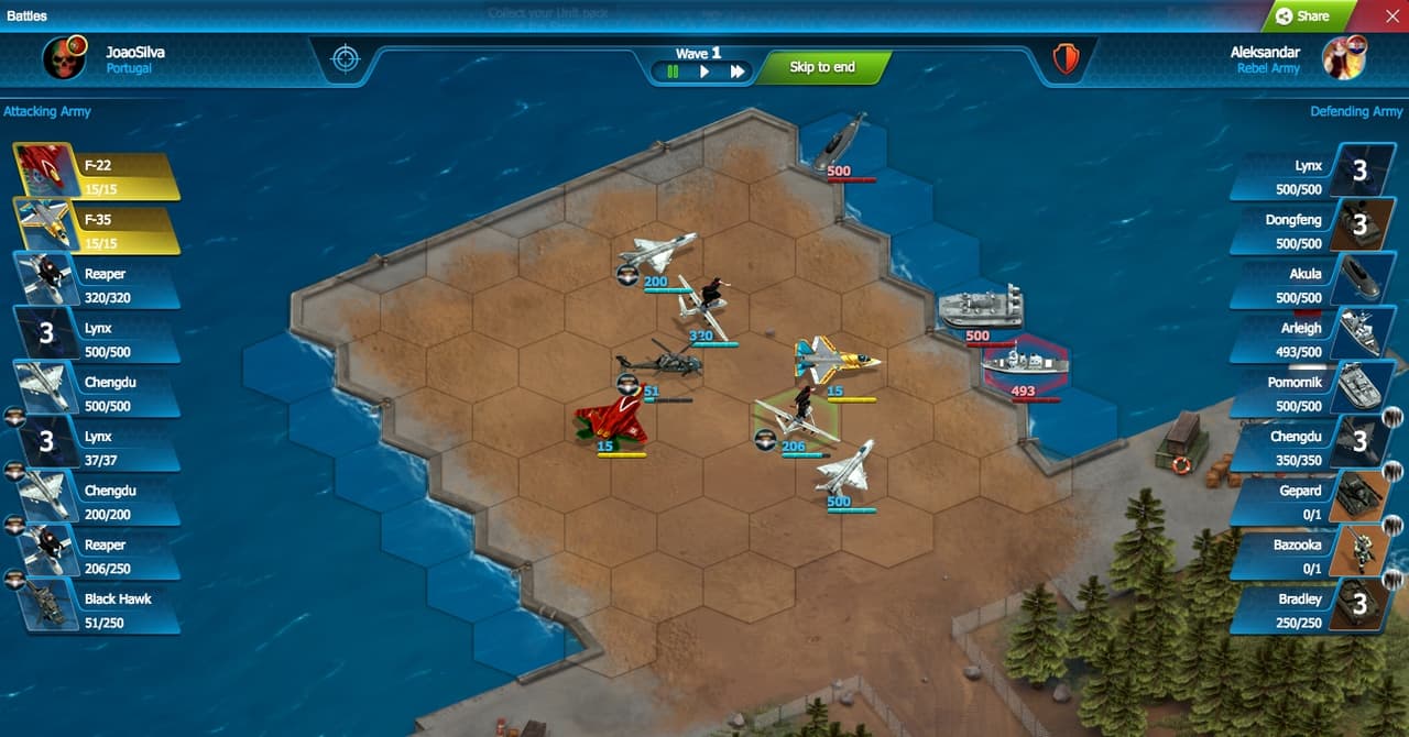 World War Online - Free Online Strategy Game screenshot 2