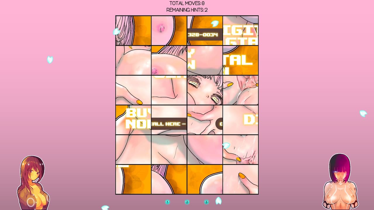 Hentai Girl Puzzle SCI-FI screenshot 2