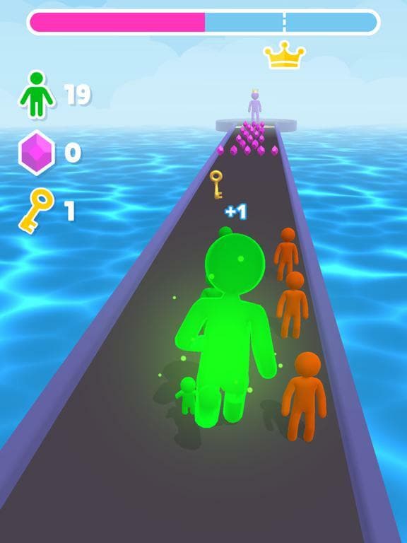 Giant Runner 3D - Happy Catch screenshot 2