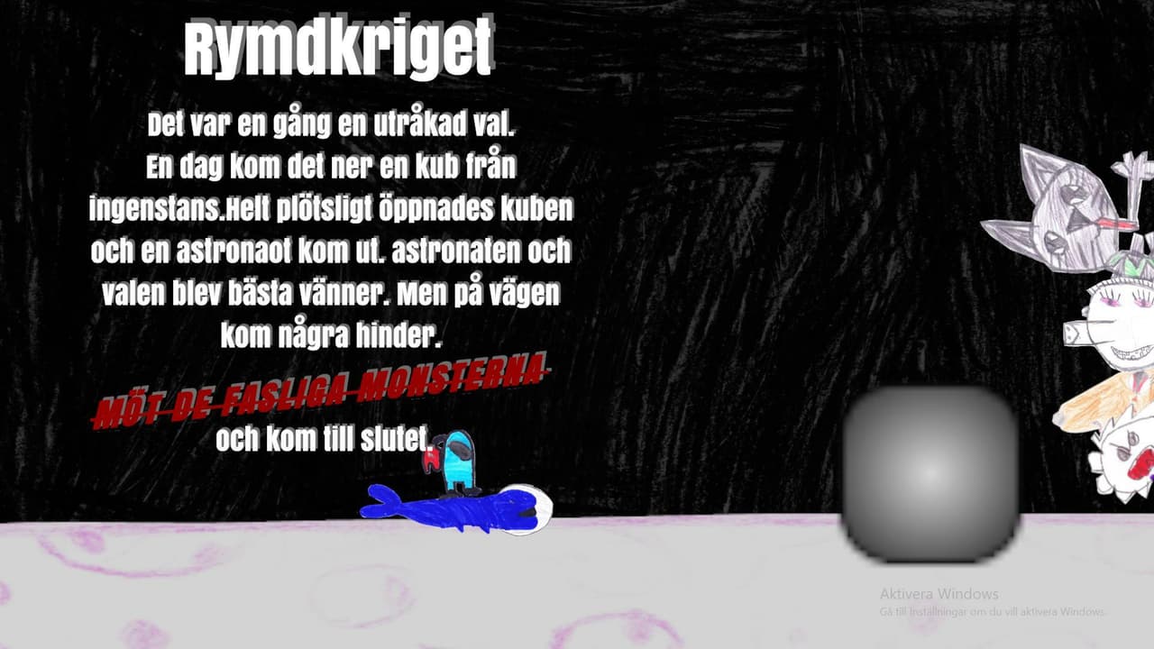 RymdKrig! Ett spel av Uddens Fritids! screenshot 2