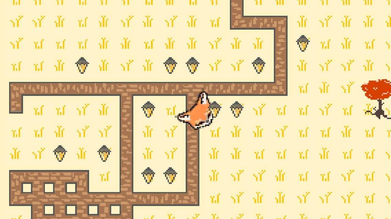 THE PEEKING FOX