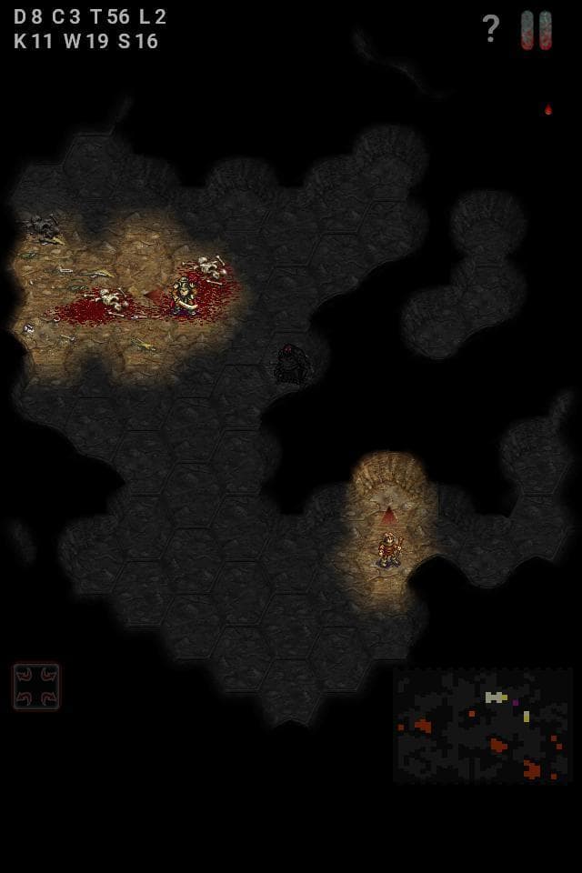 Grue the monster – roguelike underworld RPG screenshot 4