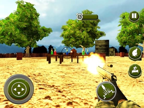 Bottle Shooting Center -The Obstacle Training Camp screenshot 5