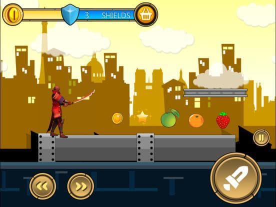 Red Samurai Jump - Jumper Ninja Veggie Adventure Games screenshot 4