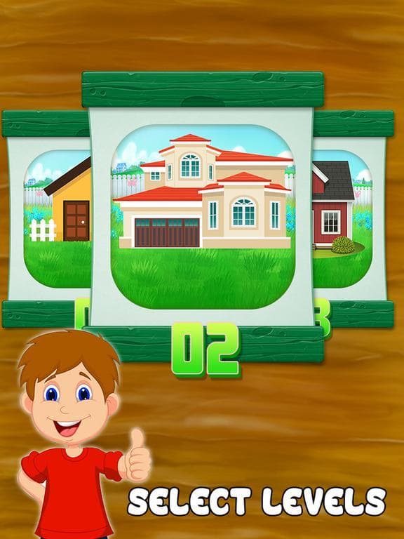House Slide Puzzle For Kids screenshot 3