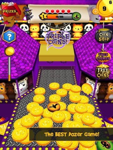 3D Mega Coin Drop Party - Haunted Witch Dozer Carnival screenshot 2